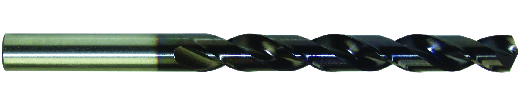 PROFI DIN 338 Spiralbohrer, HSS-CO, profilgeschliffen, TIALN, Kreuzanschliff