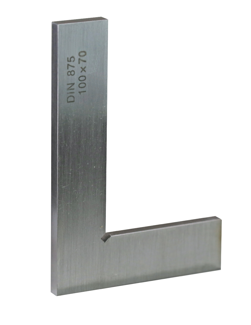 Präzisions-Kontrollwinkel, Inox, gehärtet, ohne Anschlag,DIN 875/2
