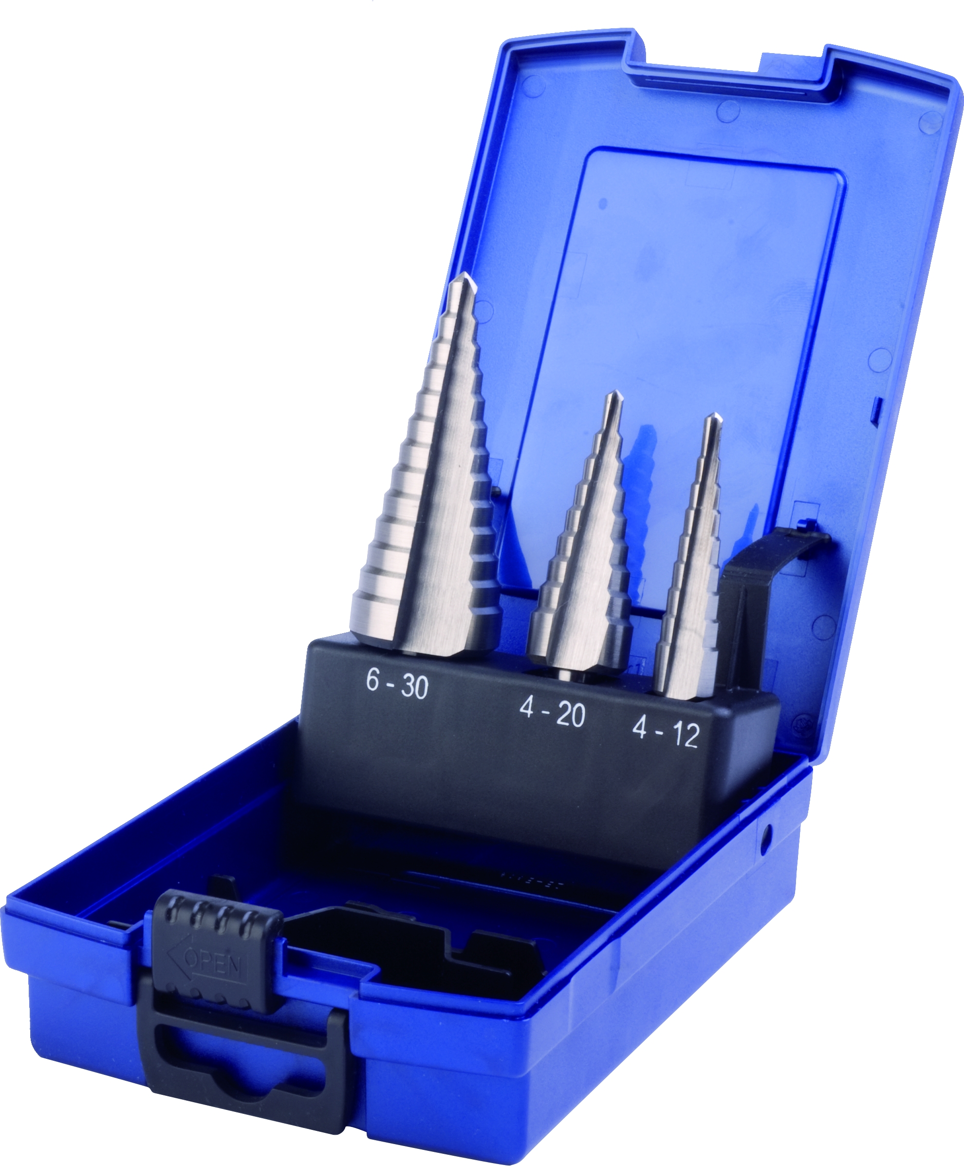 HSS-STANDARD-Stufenbohrer mit Kreuzanschliff,