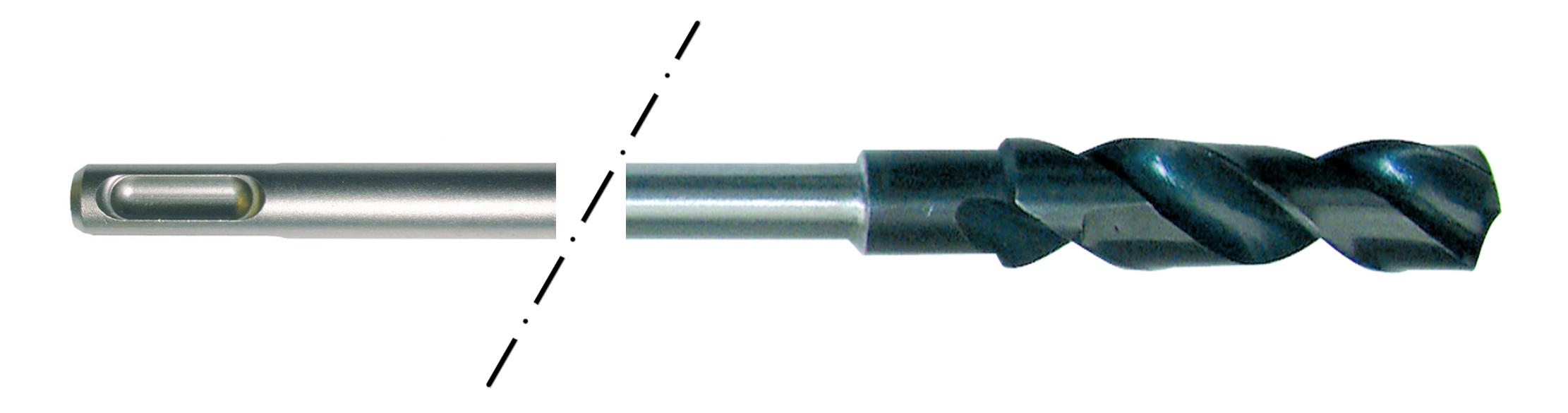 PROFI Schalungsbohrer SDS-Plus HSS Holzbohrer 10 - 30 mm Längen: 400 mm und 600 mm