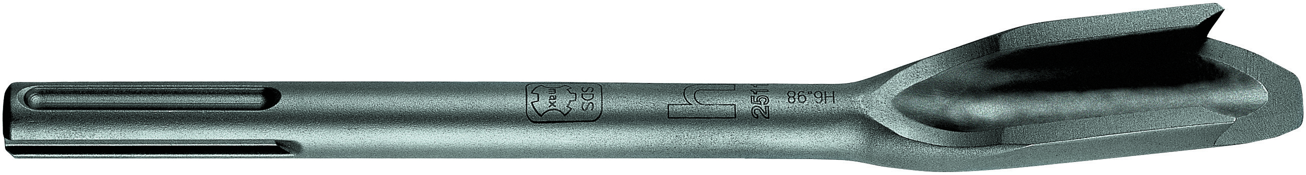 SDS-Max Kanalmeißel, 300 x 33 mm, Kanal-Meißel, Länge: 300, Breite: 33 mm, Schaft 18 mm