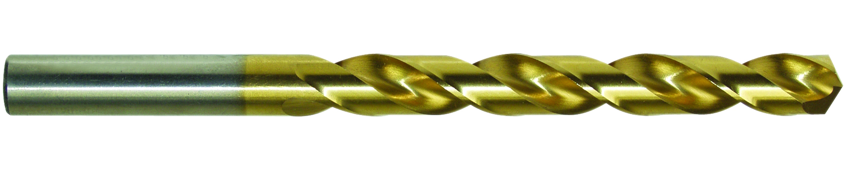 PROFI DIN 338 Spiralbohrer, HSS-CO, profilgeschliffen, TIN, Kreuzanschliff