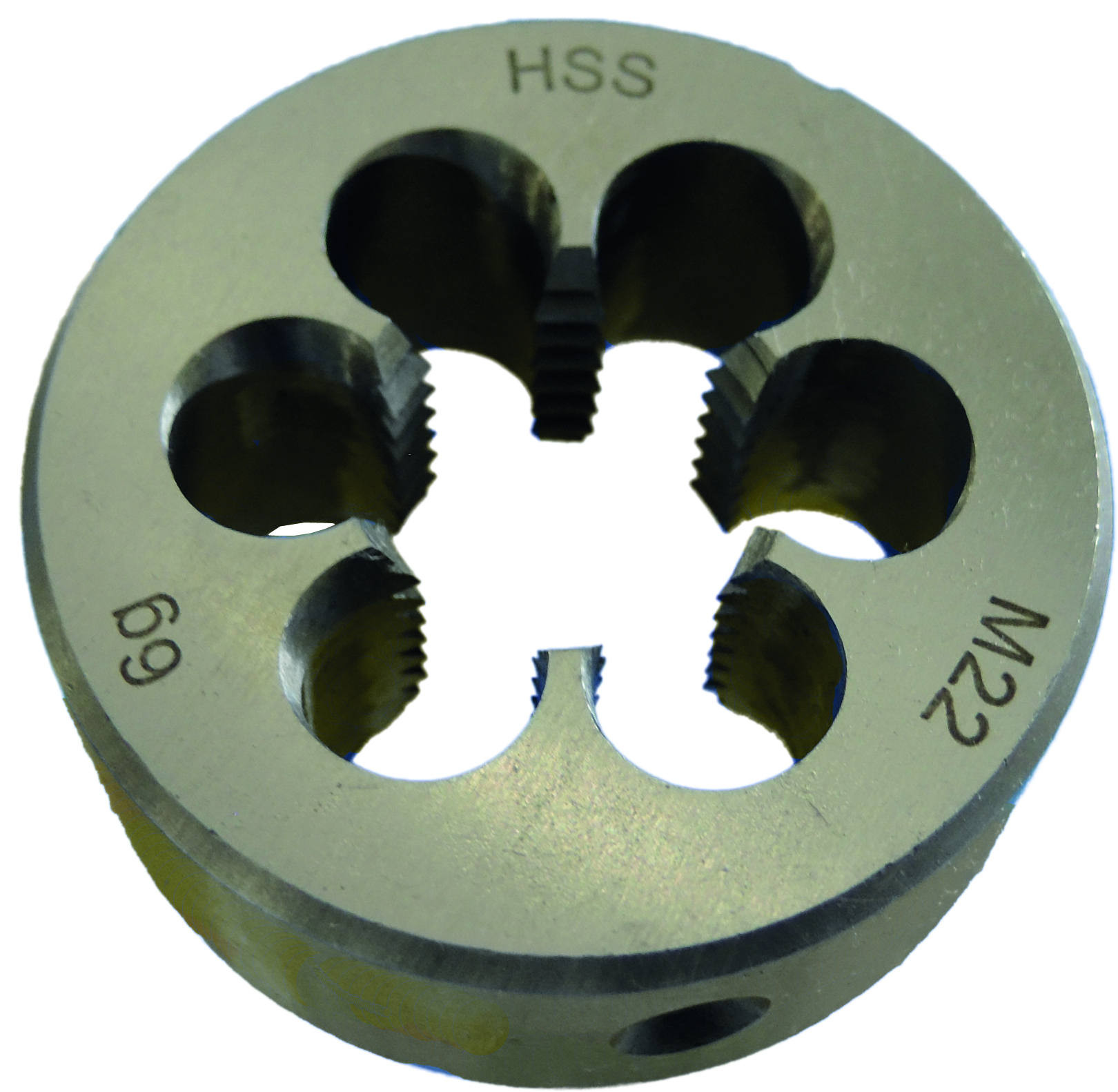 Schneideisen HSS-M2 rund EN 22568 (alt DIN 223 B) Regelgewinde DIN 13, M1 - M100